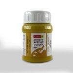 Camel Artist Acrylic Colour 500ml Jar - Yellow Ochre