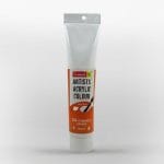 Camel Artist Acrylic Colour 120ml Tube - Permanent Orange