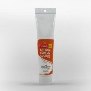 Camel Artist Acrylic Colour 120ml Tube - Vermillion Hue