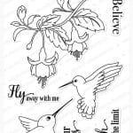 Mudra Craft Stamps - Humming Bird