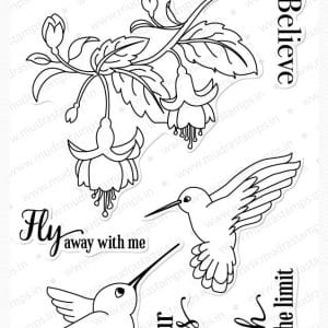 Mudra Craft Stamps - Humming Bird