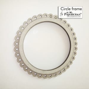 Papericious 3D shaker Chippis - Circle Frame