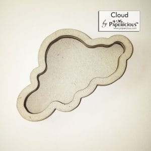 Papericious 3D shaker Chippis - Cloud