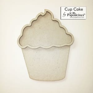 Papericious 3D shaker Chippis - Cupcake