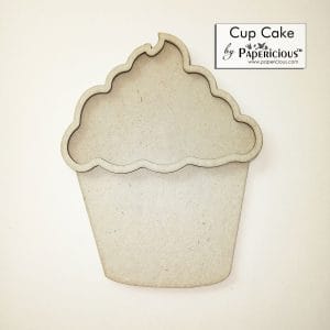 Papericious 3D shaker Chippis - Cupcake