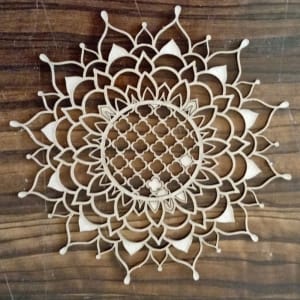 Papericious Chipboard Elements - Mandala 1
