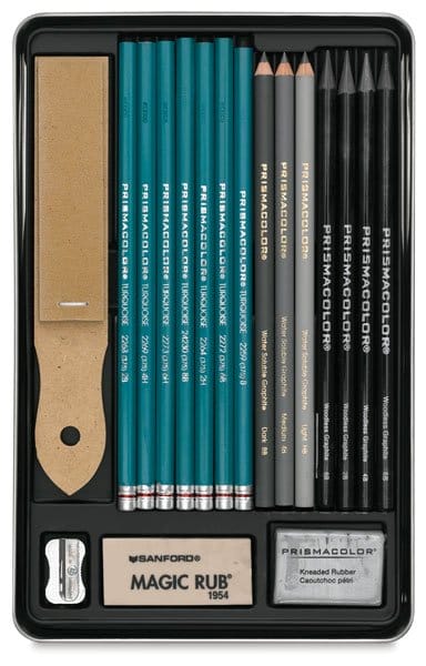 Prismacolor Premier Graphite Drawing pencil Set (18 pieces) prismacolor permier charcoal sketching set 18 pcs Prismacolor Premier Graphite Drawing pencil Set (18 pieces)
