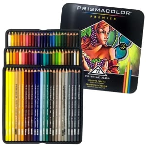 Prismacolor Premier Color Pencils - Set of 72 pencils