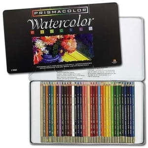 Prismacolor Watercolor Pencils - Set of 36 pencils