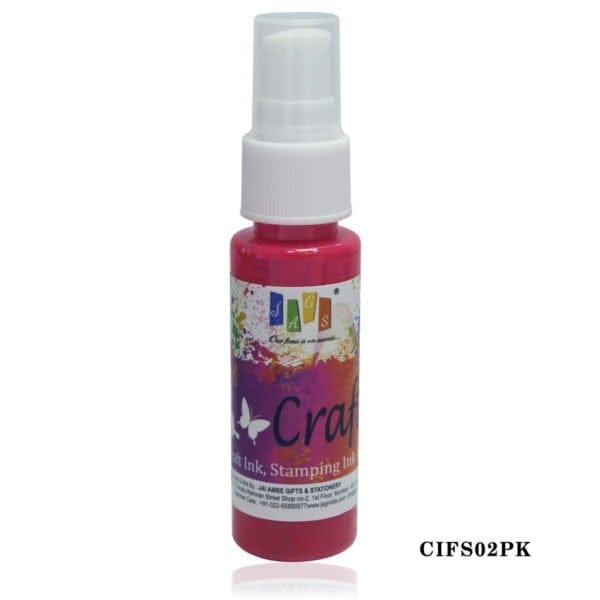 Craft Spray Ink - Pink (30 ml) CIFS02PK Craft Spray Ink - Pink (30 ml)