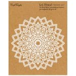 CrafTangles 6"x6" Stencil - Geometric Lace