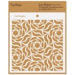CrafTangles 6"x6" Stencil - Floral Mesh