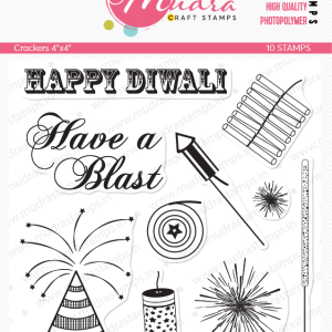 Mudra Craft Stamps - Crackers