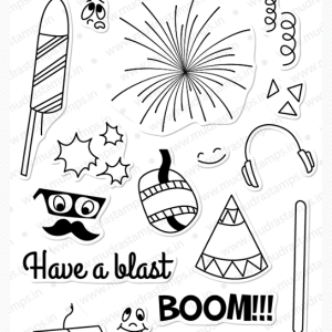 Mudra Craft Stamps - Crazy Crackers