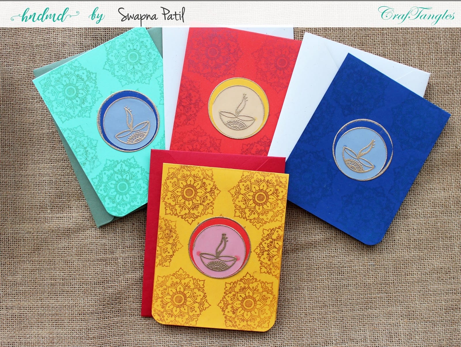 CrafTangles Photopolymer Stamps - Diwali Wishes DiwaliWishes2 DiwaliWishes2