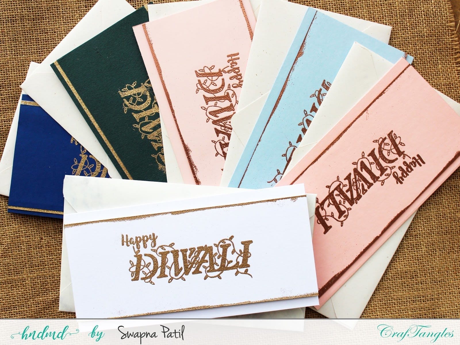 CrafTangles Photopolymer Stamps - Diwali Wishes DiwaliWishes3 DiwaliWishes3