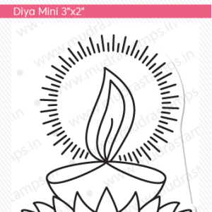 Mudra Craft Stamps - Diya Mini