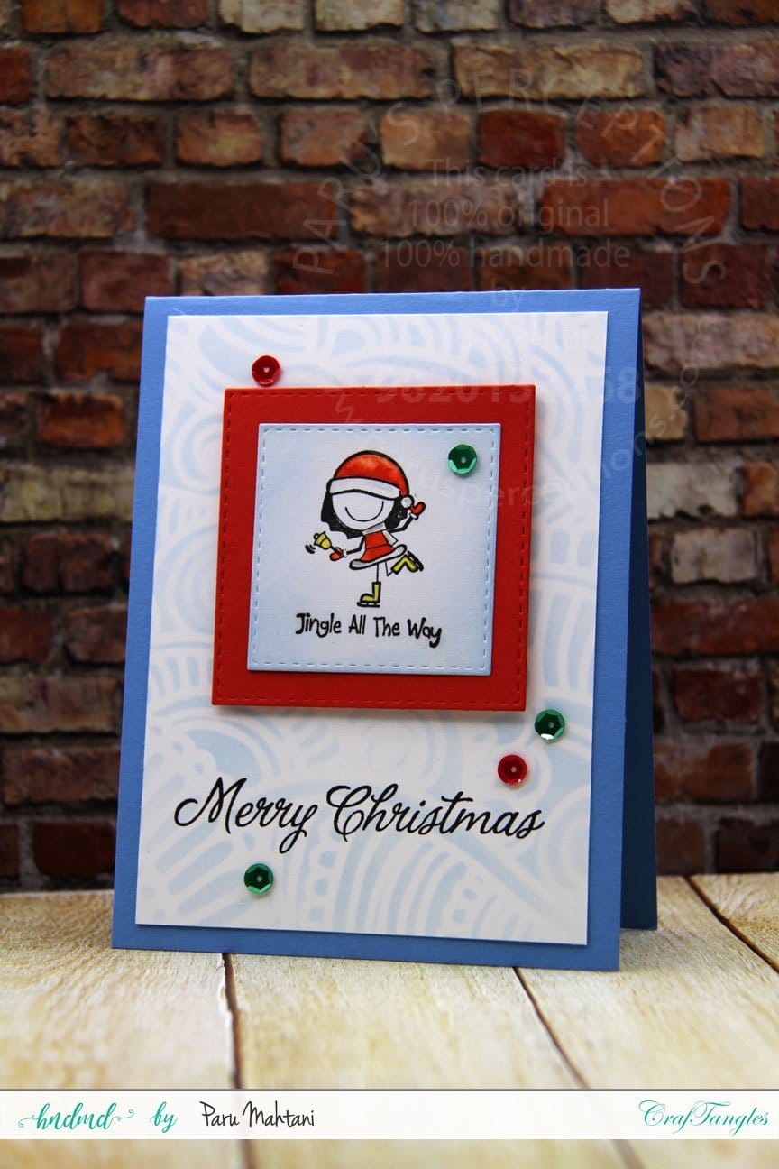 CrafTangles 6"x6" Stencil - Doodle Around DoodleAround1 DoodleAround1