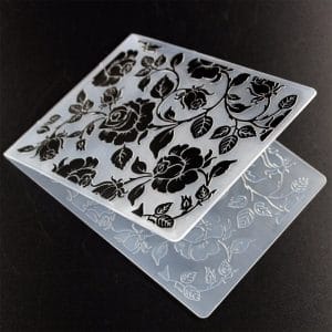 Embossing Folder - Rose Flowers (4"X5.5")