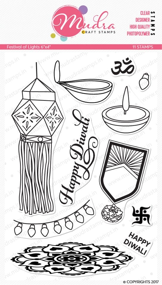 Mudra Craft Stamps - Festival of Lights