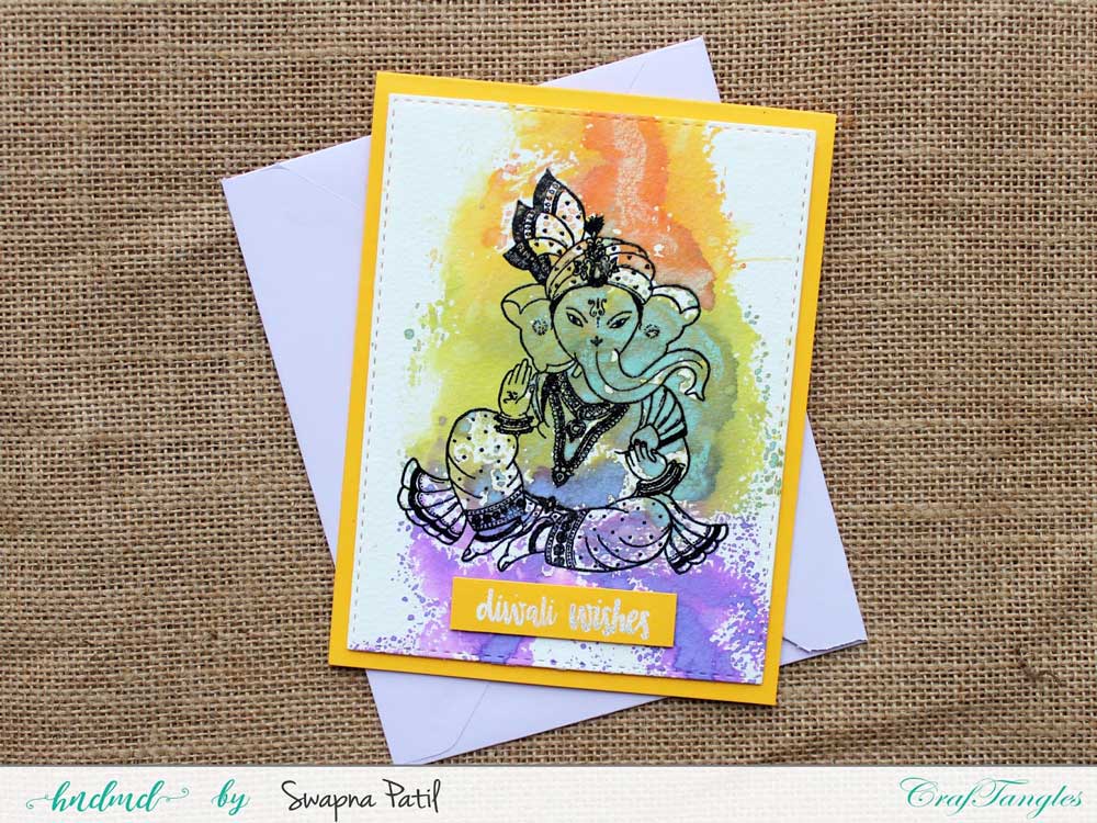 CrafTangles Photopolymer Stamps - Ganpati Bappa Ganpati1 Ganpati1