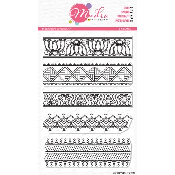 Mudra Craft Stamps - Madhubani Borders