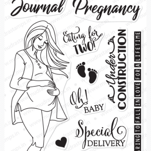 Mudra Craft Stamps - Pregnancy Journal