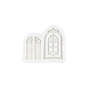 Vintage Window Silicone Clay Mould