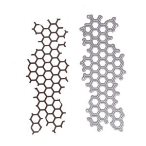 Steel Dies - Hexagon Pattern (Bee Hive)