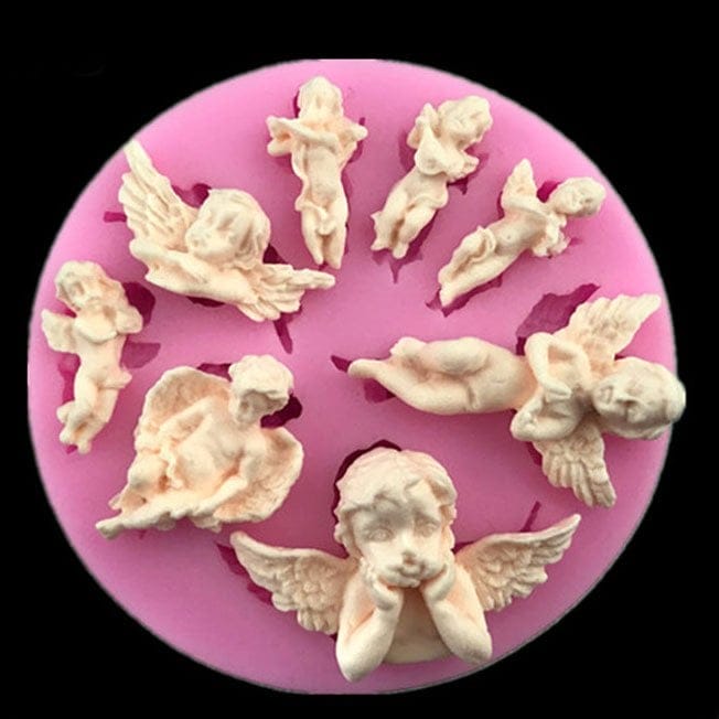 Many Angels Silicone Clay Mould Silicone molds CAMOLD301 1 Many Angels Silicone Clay Mould
