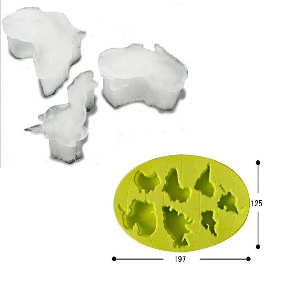 Continent Silicone Ice or Chocolate Mould Silicone molds ICe CAMOLD303 2 Silicone_molds_ICe_CAMOLD303_2