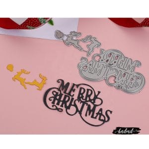 Steel Dies - Christmas Words (Set of 4 dies)