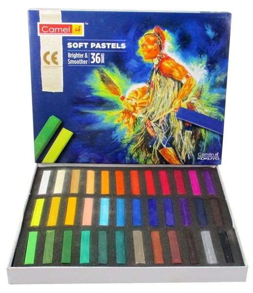 Soft Pastels Artist Chalk Pastel Pencil Art Set Non