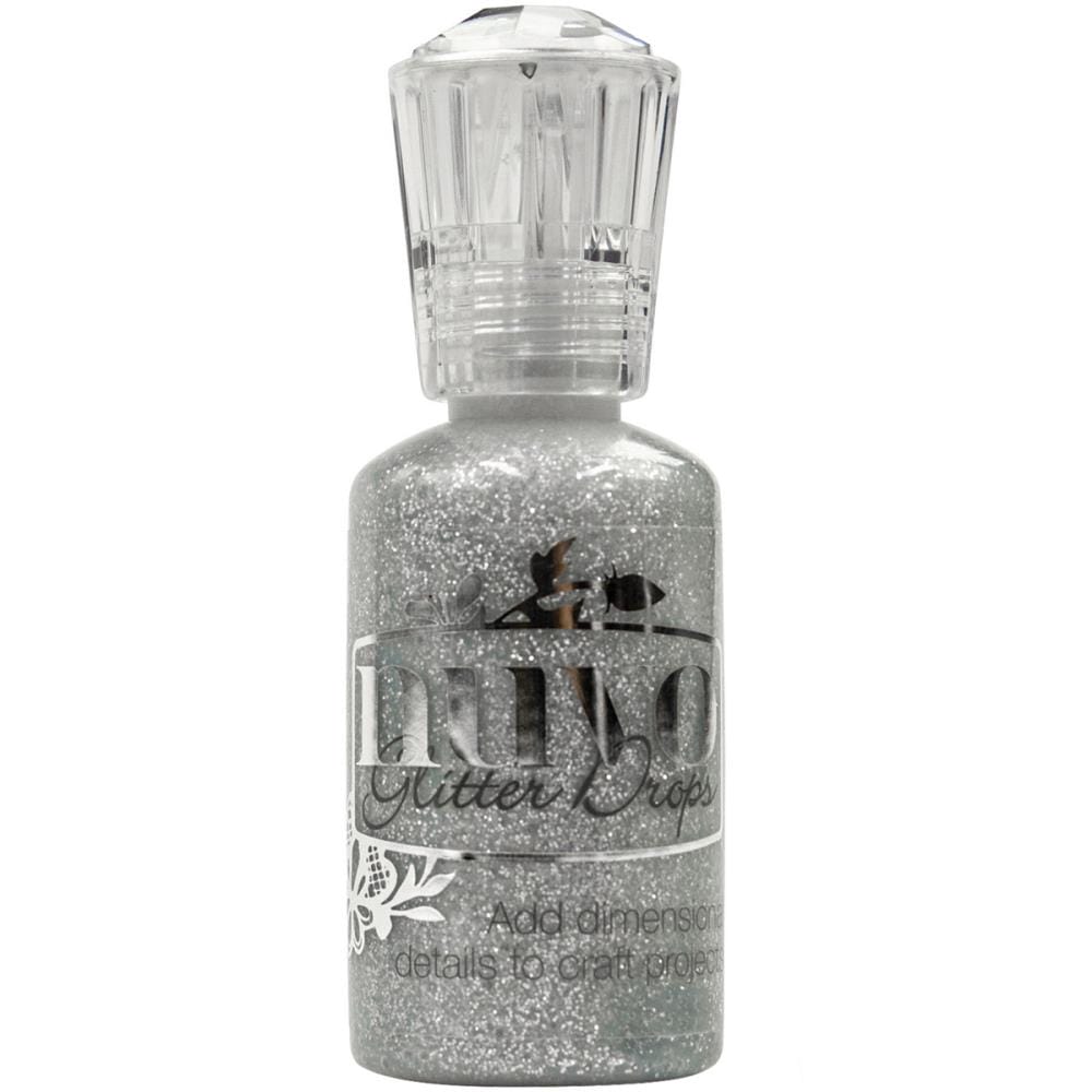 Nuvo Glitter Drops - Silver Moondust (1.1 oz)