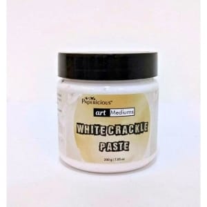 Papericious Art Mediums - White Crackle Paste