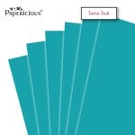 Papericious Tame Teal cardstock (Set of 10 sheets) - 12" by 12" (250 gsm)