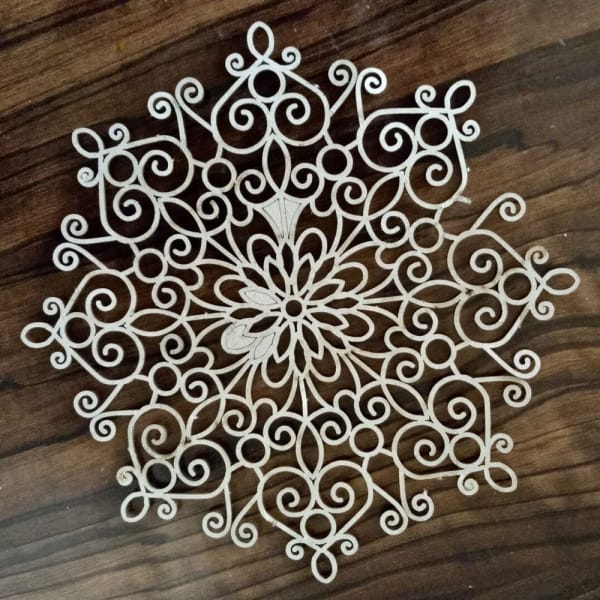 Papericious Chipboard Elements - Mandala 2