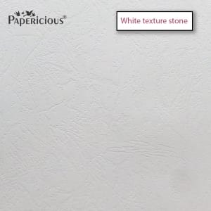 Papericious White Textured cardstock - Stone (Set of 10 sheets) - 12" by 12" (250 gsm)