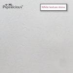 Papericious White Textured cardstock - Stone (Set of 10 sheets) - 12" by 12" (250 gsm)