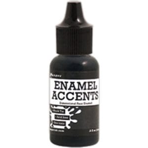 Ranger Enamel Accents - Black Tie (0.5 oz)