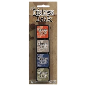 Tim Holtz Mini Distress Ink Pad Kit # 5 (Set of 4)