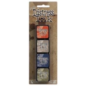Tim Holtz Mini Distress Ink Pad Kit # 5 (Set of 4)