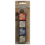 Tim Holtz Mini Distress Ink Pad Kit # 5 (Set of 4)