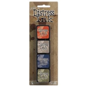 Tim Holtz Mini Distress Ink Pad Kit # 5 (Set of 4)