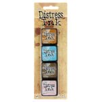 Tim Holtz Mini Distress Ink Pad Kit # 6 (Set of 4)