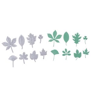 Steel Dies - Different Leaves (Set of 8 dies)