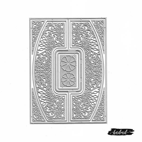 Steel Background Dies - Floral (Set of 8 dies) (XY079)