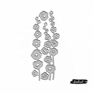 Steel Dies - Poppy flowers