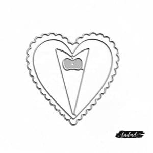 Steel Dies - Wedding Heart (Set of 4 dies)