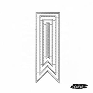 Steel Dies - Bookmarks or Labels (Set of 4 dies)